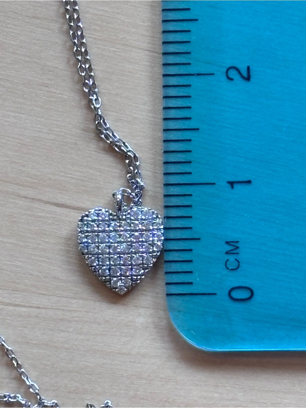 Bony Levy 18k White Gold Diamond Heart Pendant Necklace *New* - Picture 7 of 9